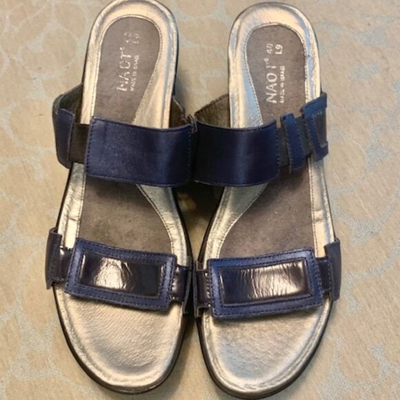 Naot Navy Sandals - Size 40 - Picture 2 of 5